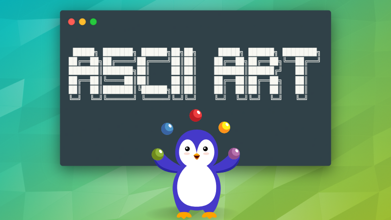 What formats can ASCII art be saved in?